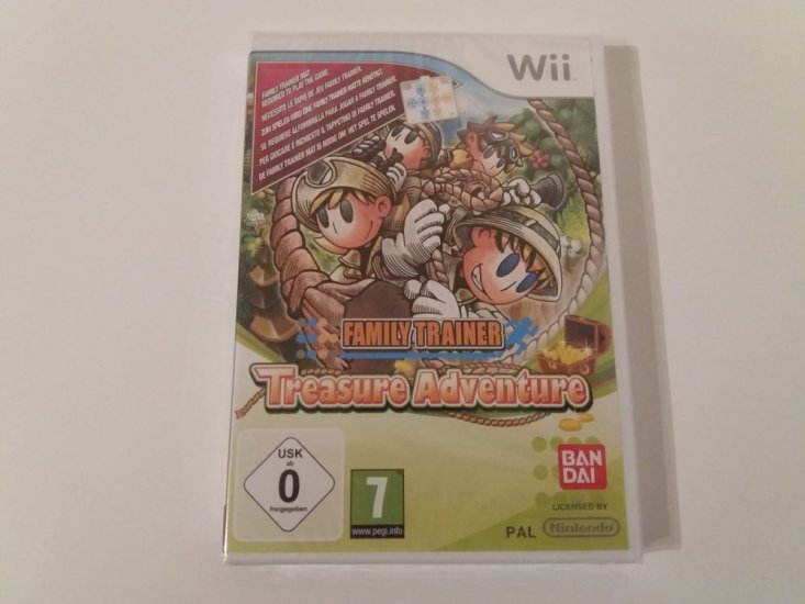 (Bild für) Wii Family Trainer Treasure Adventure EUR - zum Schließen ins Bild klicken