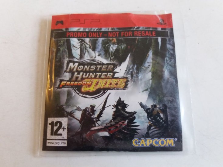 (Bild für) PSP Promo - Monster Hunter Freedom Unite - zum Schließen ins Bild klicken
