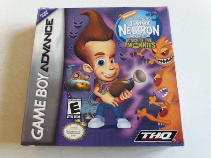 (Bild für) GBA Jimmy Neutron Boy Genius Attack of the Twonkies USA - zum Schließen ins Bild klicken