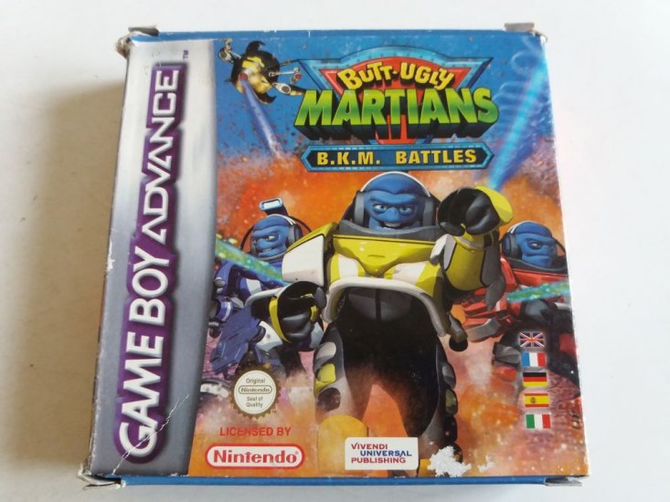 (Bild für) GBA Butt-Ugly Martians B.K.M. Battles EUR - zum Schließen ins Bild klicken