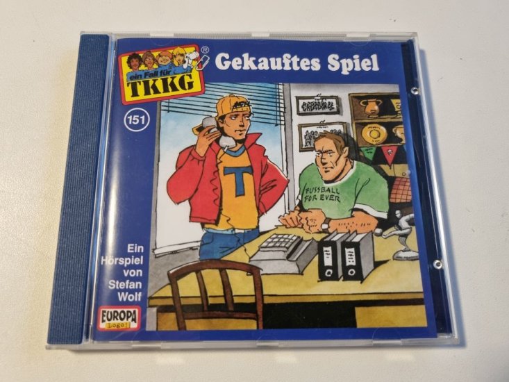 (Bild für) CD TKKG - 151 Gekauftes Spiel - zum Schließen ins Bild klicken
