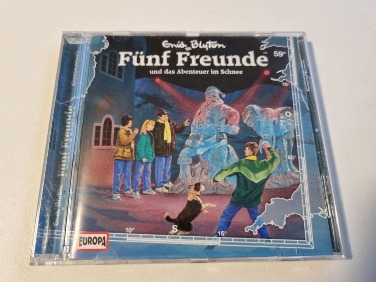 (Bild für) CD Fünf Freunde - 59 und das Abenteuer im Schnee - zum Schließen ins Bild klicken