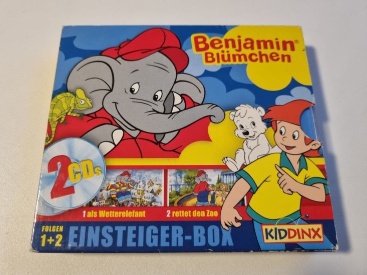 (Bild für) CD Benjamin Blümchen Einsteigerbox - 1 + 2 - zum Schließen ins Bild klicken
