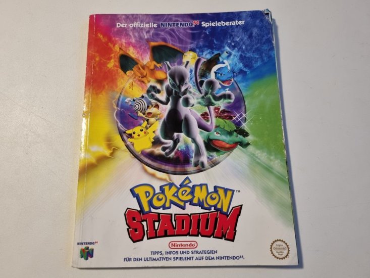 (Bild für) Pokemon Stadium - Der offizielle Nintendo 64 Spieleberater - zum Schließen ins Bild klicken