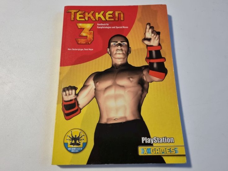 (Bild für) Tekken 3 Handbuch für Kampfstrategien und Special Moves - zum Schließen ins Bild klicken
