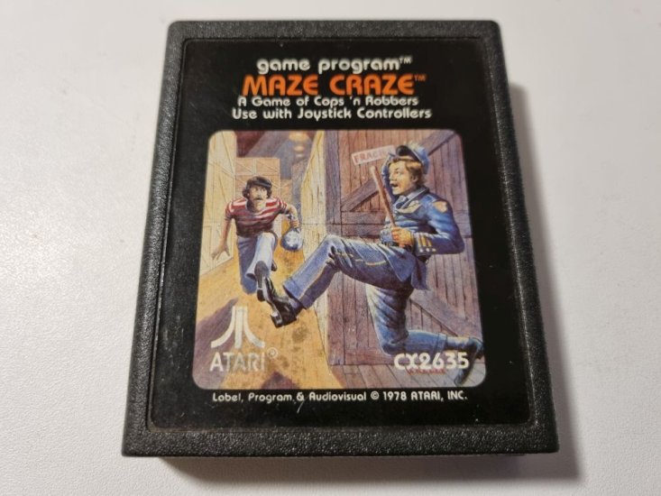 (Bild für) Atari 2600 Maze Craze - zum Schließen ins Bild klicken