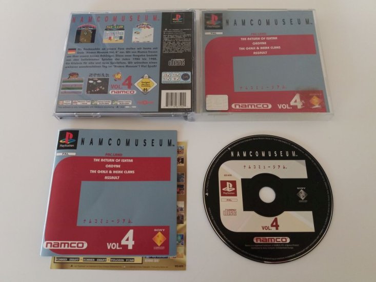 (Bild für) PS1 Namco Museum Vol. 4 - zum Schließen ins Bild klicken