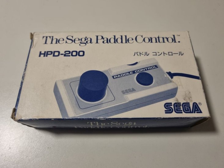 (Bild für) MS The Sega Paddle Control - HPD-200 - zum Schließen ins Bild klicken