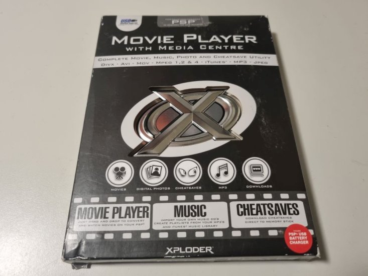 (Bild für) PSP Movie Player with Media Centre - zum Schließen ins Bild klicken