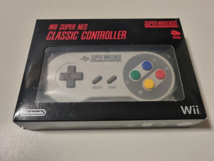 (Bild für) Wii Super NES Classic Controller - zum Schließen ins Bild klicken