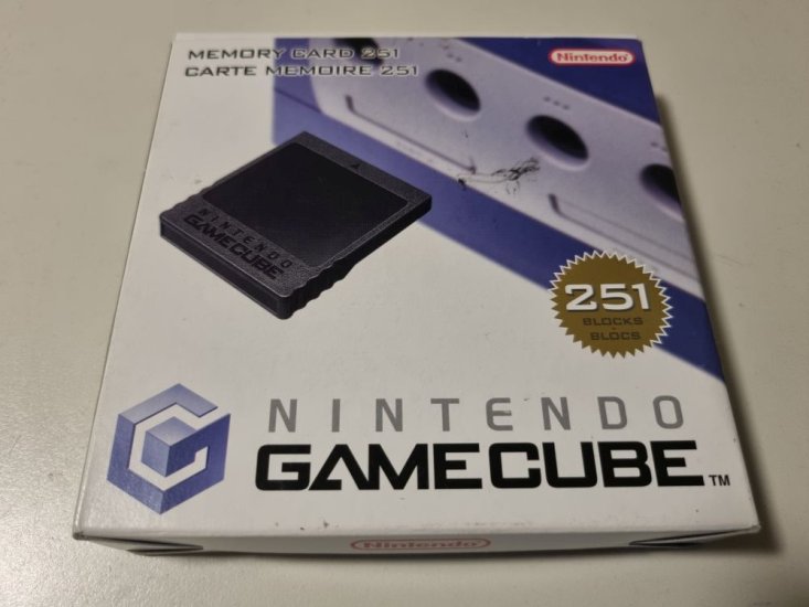 (Bild für) GC Original Memory Card - 251 Blocks - zum Schließen ins Bild klicken