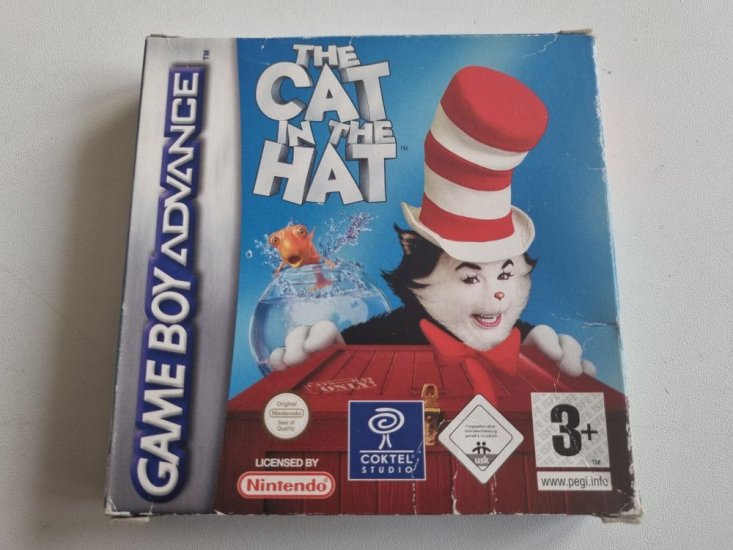 (Bild für) GBA The Cat in the Hat EUR - zum Schließen ins Bild klicken