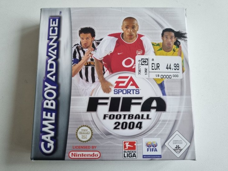 (Bild für) GBA Fifa Football 2004 NOE - zum Schließen ins Bild klicken