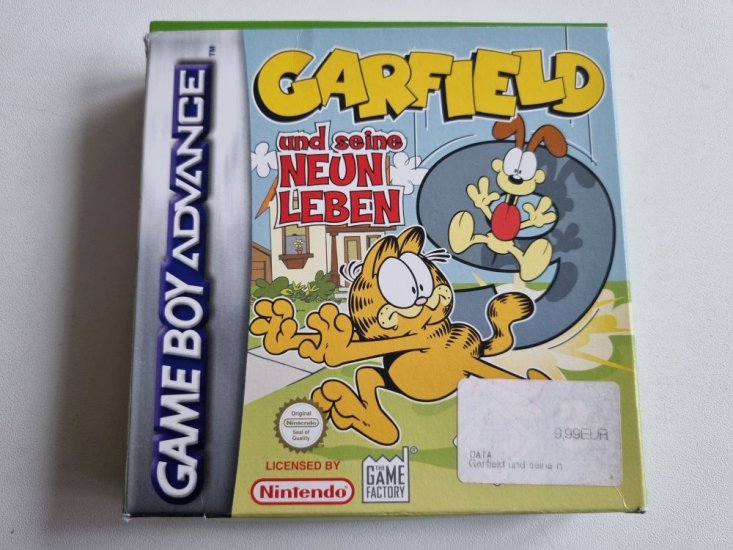 (Bild für) GBA Garfield und seine neun Leben NOE - zum Schließen ins Bild klicken