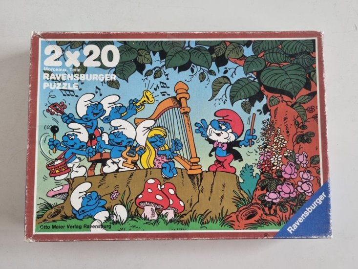 (Bild für) BS Die Schlümpfe Puzzle - zum Schließen ins Bild klicken
