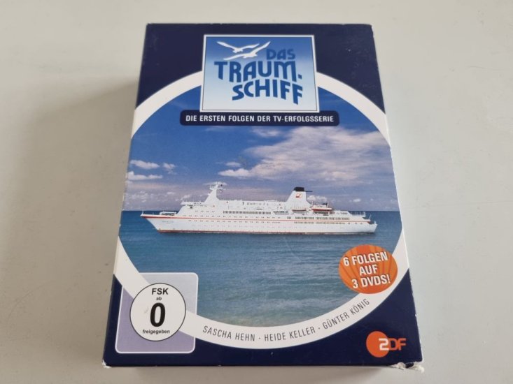 (Bild für) DVD Das Traumschiff - Erste Folgen - zum Schließen ins Bild klicken
