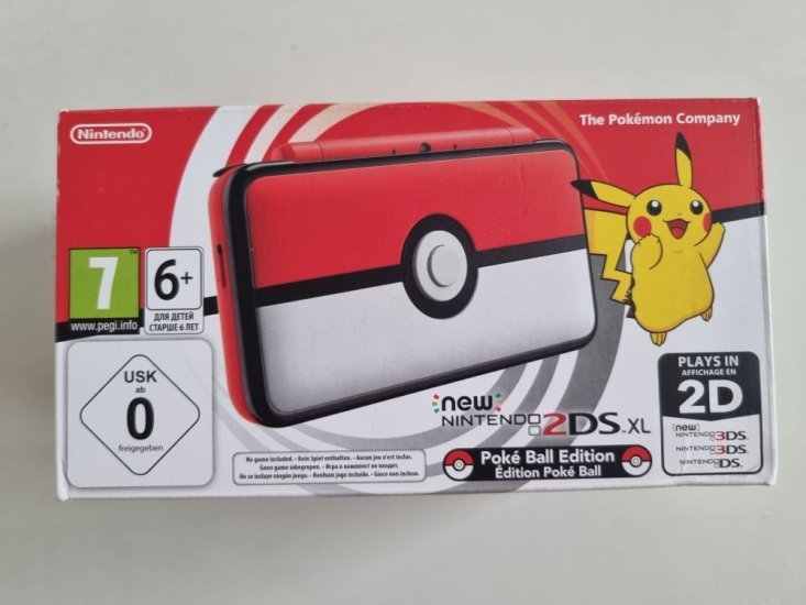 (Bild für) 3DS New Nintendo 2DS XL - Poke Ball Edition - zum Schließen ins Bild klicken