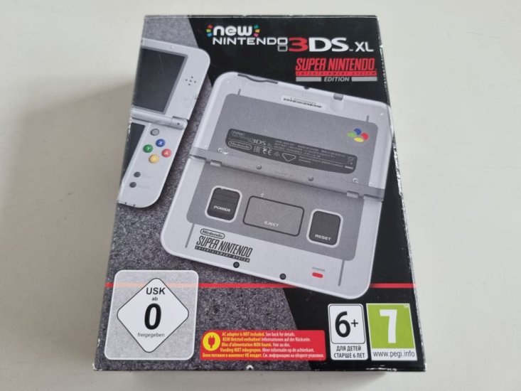 (Bild für) 3DS New Nintendo 2DS XL - Super Nintendo Entertainment System Edition - zum Schließen ins Bild klicken