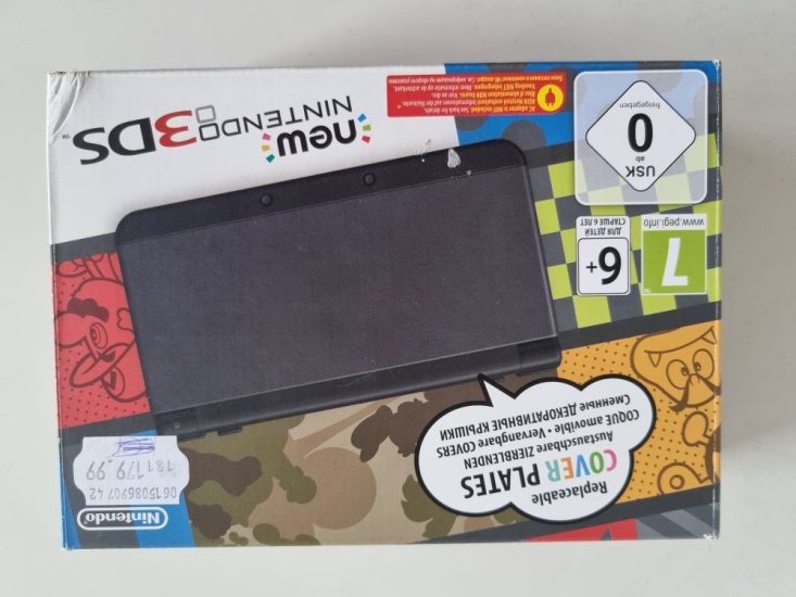 (Bild für) 3DS New Nintendo 3DS - Schwarz - zum Schließen ins Bild klicken