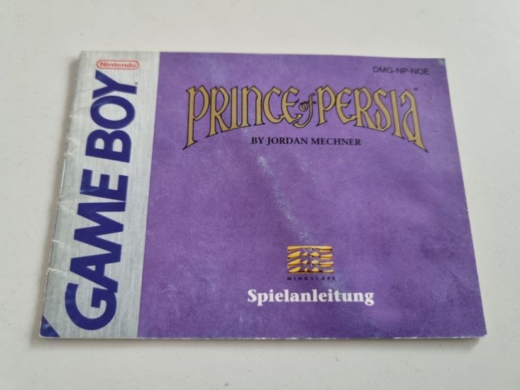 (Bild für) GB Prince of Persia NOE Anleitung - zum Schließen ins Bild klicken