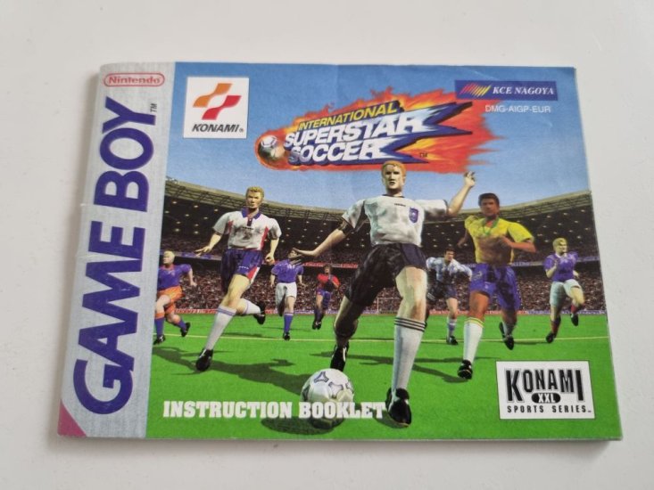 (Bild für) GB International Superstar Soccer EUR Anleitung - zum Schließen ins Bild klicken
