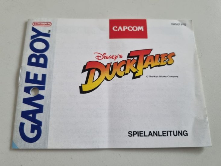 (Bild für) GB Duck Tales FRG Anleitung - zum Schließen ins Bild klicken
