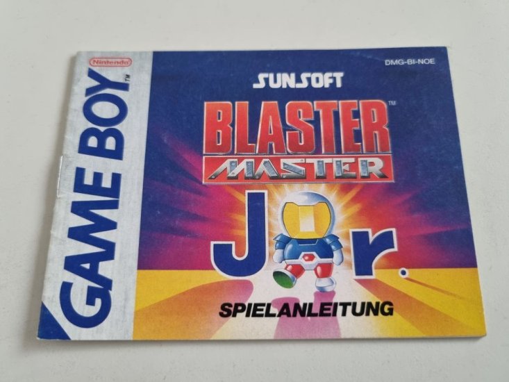 (Bild für) GB Blaster Master Jr. NOE Anleitung - zum Schließen ins Bild klicken
