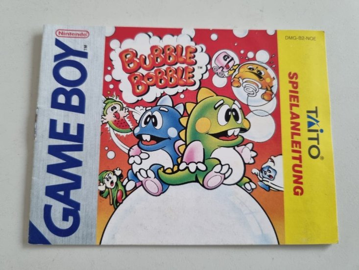 (Bild für) GB Bubble Bobble NOE Anleitung - zum Schließen ins Bild klicken