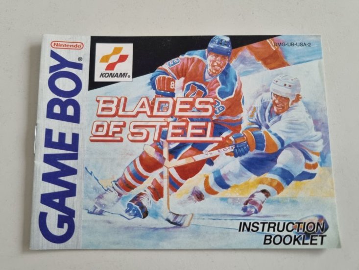 (Bild für) GB Blades of Steel USA Anleitung - zum Schließen ins Bild klicken