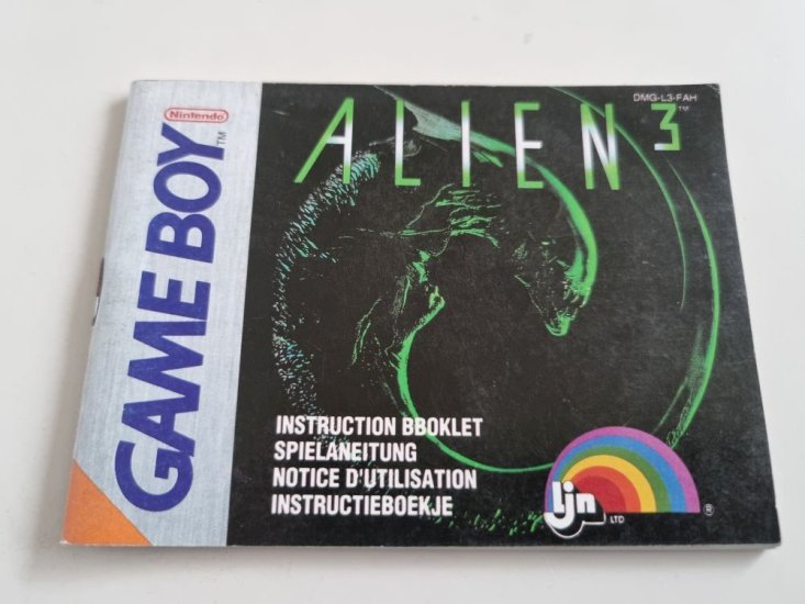 (Bild für) GB Alien 3 FAH Anleitung - zum Schließen ins Bild klicken