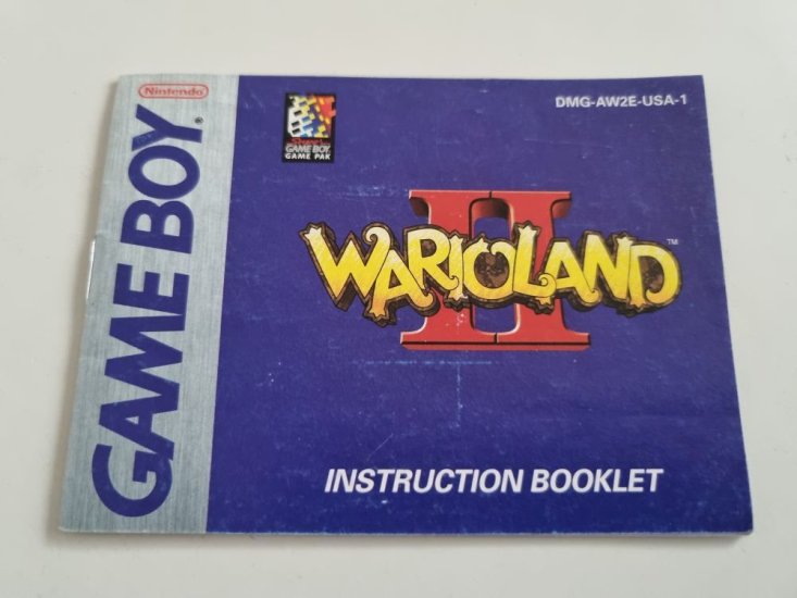 (Bild für) GB Wario Land II USA Anleitung - zum Schließen ins Bild klicken