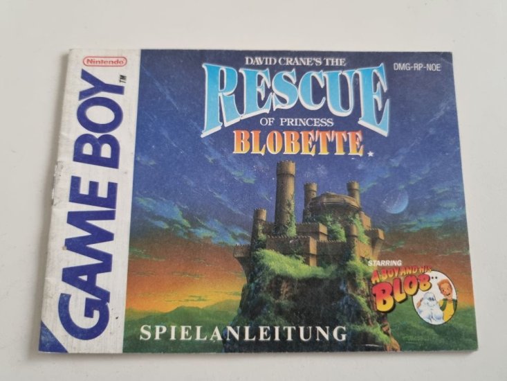 (Bild für) GB Rescue of Princess Blobette NOE Anleitung - zum Schließen ins Bild klicken