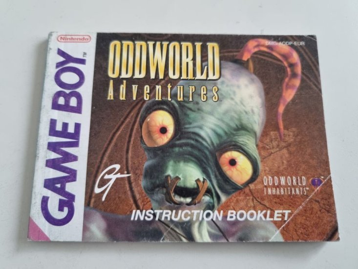 (Bild für) GB Oddworld Adventures EUR Anleitung - zum Schließen ins Bild klicken