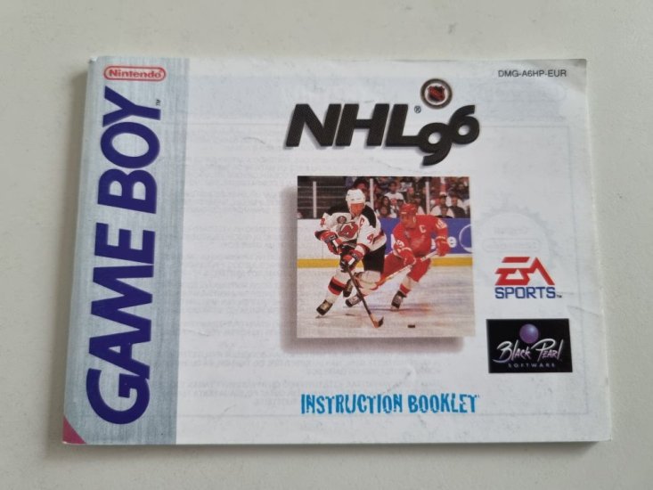 (Bild für) GB NHL 96 EUR Anleitung - zum Schließen ins Bild klicken