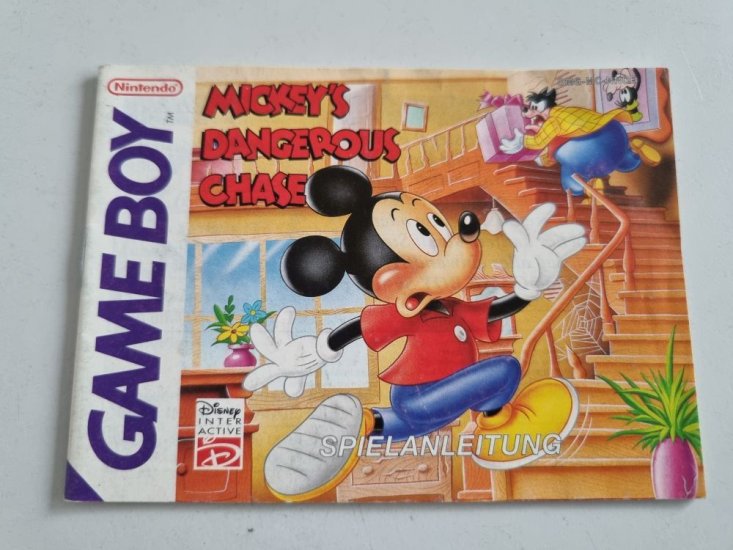 (Bild für) GB Mickey's Dangerous Chase NNOE Anleitung - zum Schließen ins Bild klicken