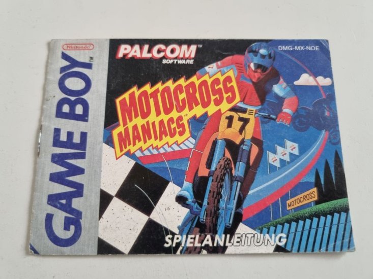 (Bild für) GB Motocross Maniacs NOE Anleitung - zum Schließen ins Bild klicken