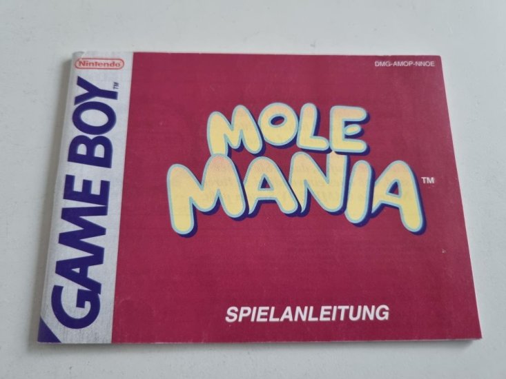 (Bild für) GB Mole Mania NNOE Anleitung - zum Schließen ins Bild klicken