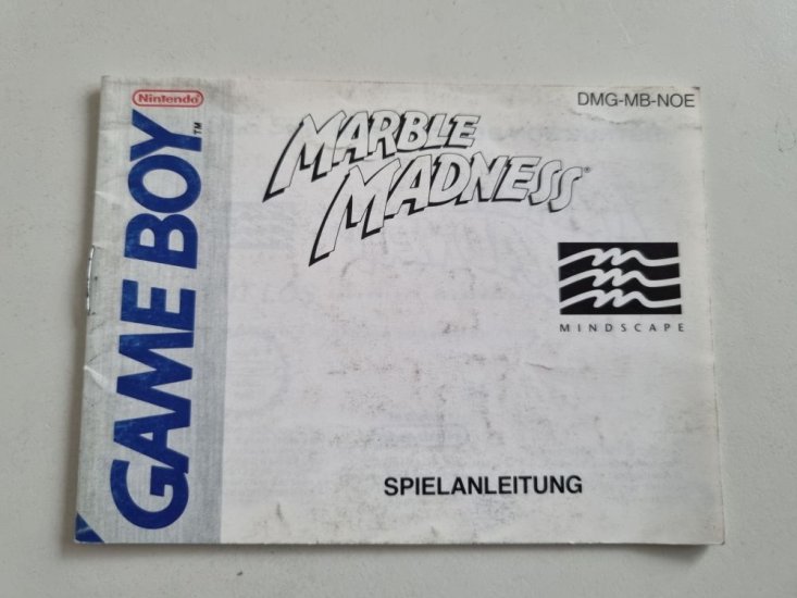 (Bild für) GB Marble Madness NOE Anleitung - zum Schließen ins Bild klicken