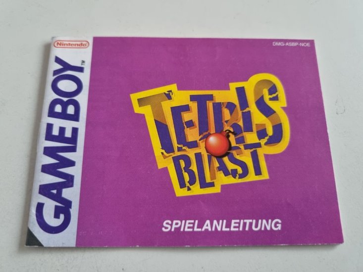 (Bild für) GB Tetris Blast NOE Anleitung - zum Schließen ins Bild klicken