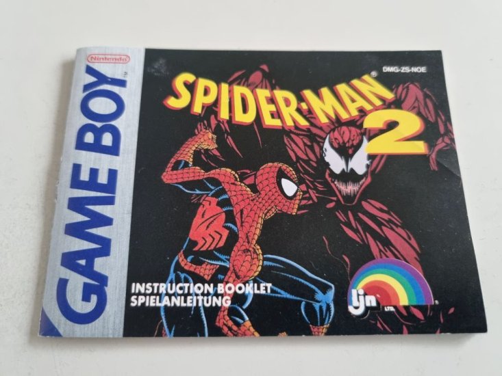 (Bild für) GB Spider-Man 2 NOE Anleitung - zum Schließen ins Bild klicken