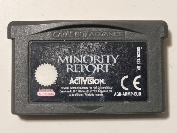 (Bild für) GBA Minority Report EUR - zum Schließen ins Bild klicken