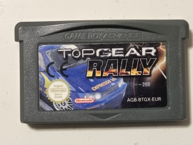 (Bild für) GBA Top Gear Rally EUR - zum Schließen ins Bild klicken