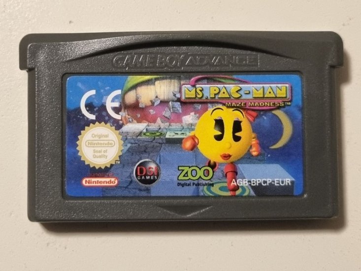 (Bild für) GBA MS. Pac-Man - Maze Madness EUR - zum Schließen ins Bild klicken
