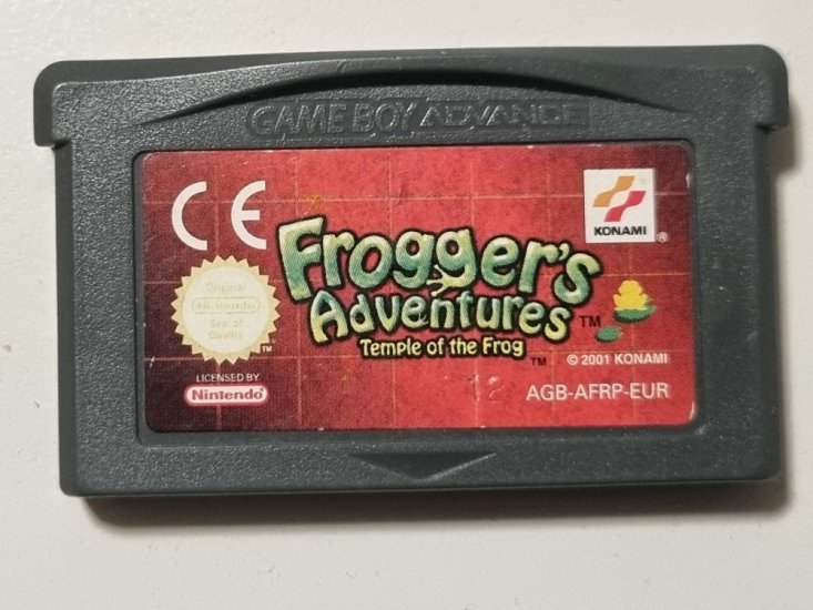 (Bild für) GBA Frogger's Adventures - Temple of the Frog EUR - zum Schließen ins Bild klicken