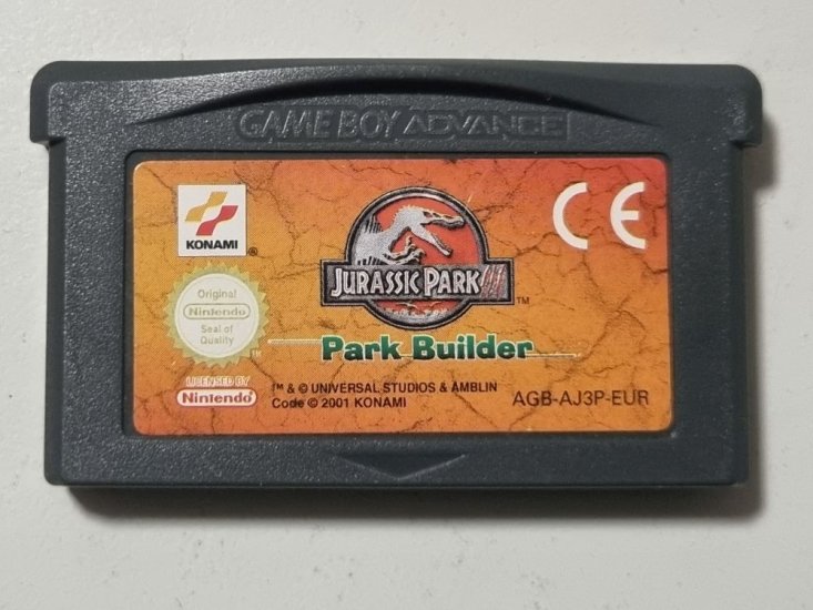 (Bild für) GBA Jurassic Park III - Park Builder EUR - zum Schließen ins Bild klicken