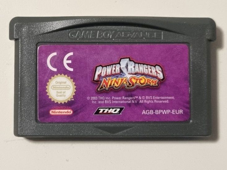 (Bild für) GBA Power Rangers - Ninja Storm EUR - zum Schließen ins Bild klicken