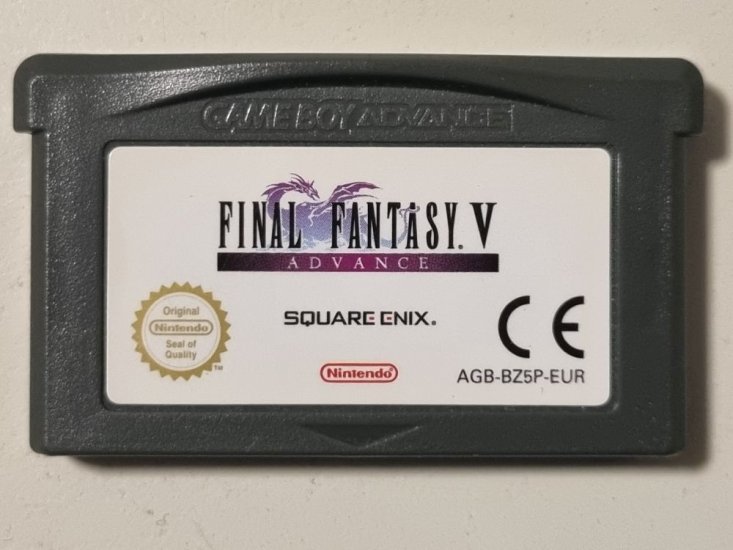 (Bild für) GBA Final Fantasy V EUR - zum Schließen ins Bild klicken