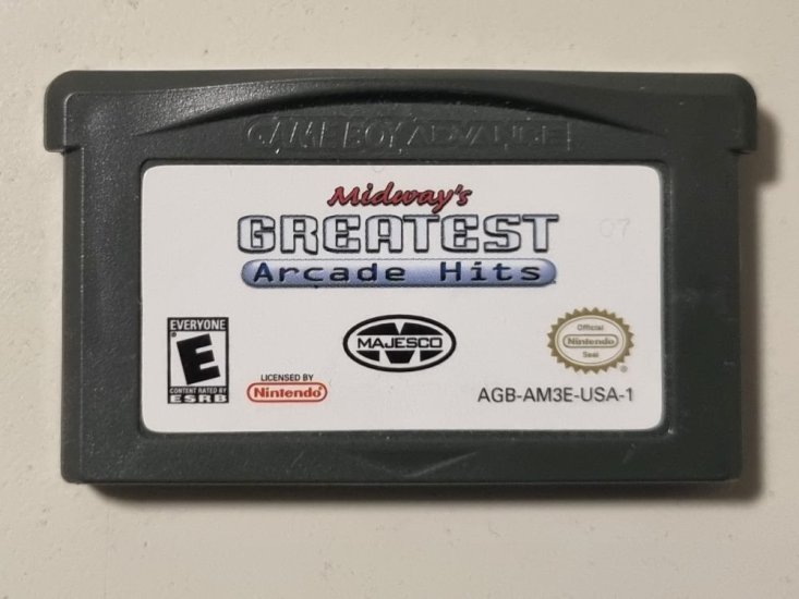 (Bild für) GBA Midway's Greatest Arcade Hits USA - zum Schließen ins Bild klicken