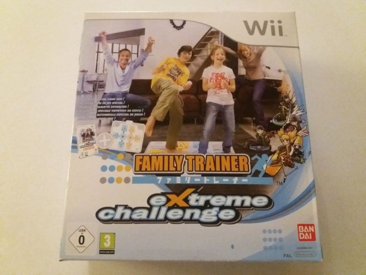 (Bild für) Wii Family Trainer Extreme Challenge EUR - zum Schließen ins Bild klicken