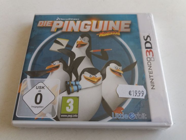 (Bild für) 3DS Die Pinguine aus Madagascar GER - zum Schließen ins Bild klicken